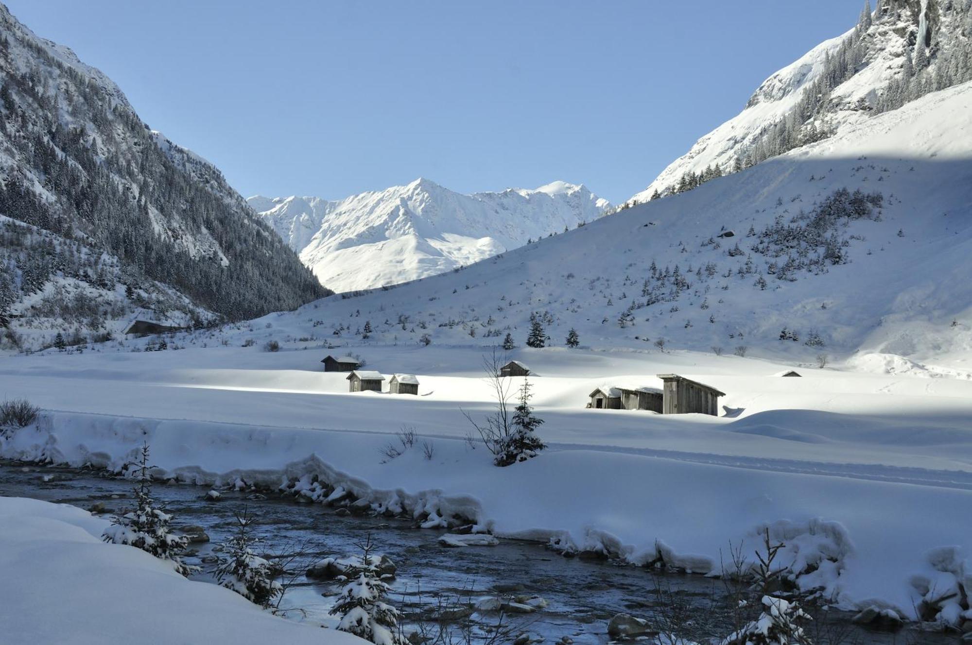 Haus Astoria Apartment Sankt Leonhard im Pitztal Exterior foto